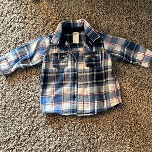 H&M 4-6 month button up